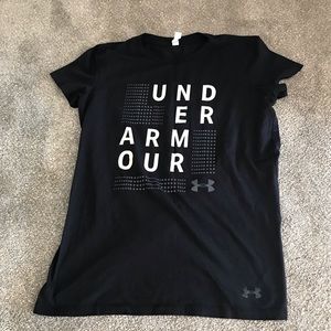 Black Under Armour Workout Shirt